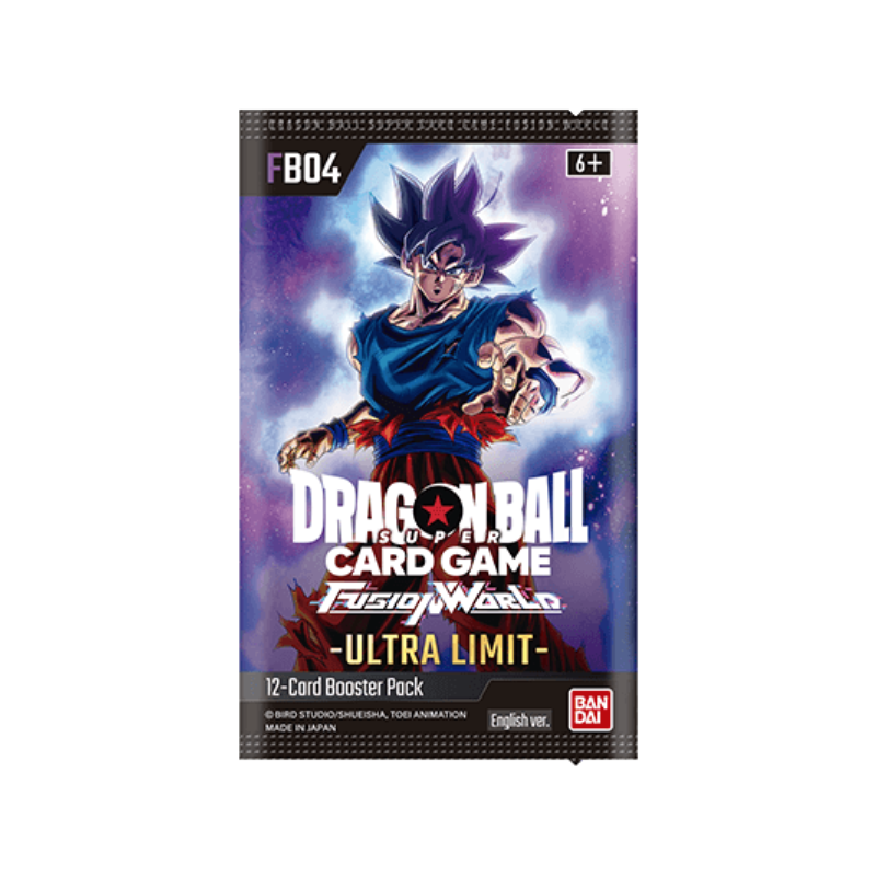 BANDAI Dragon Ball Super English FB04 Fusion World Ultra Limit