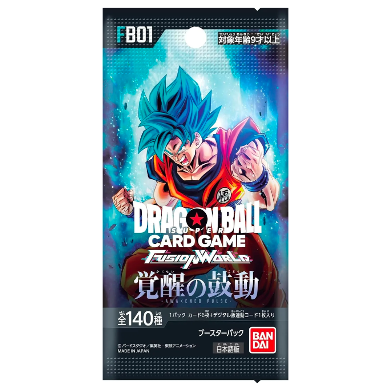 Bandai Dragon Ball Super Fusion World Fb01 Booster Jp Cards Live Opening @Socaltcg Pack Card Games