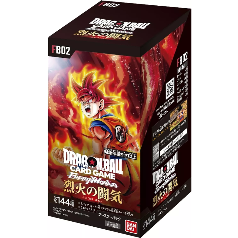 Bandai Dragon Ball Super Fusion World Fb02 Blazing Aura Jp Cards Live Opening @Socaltcg Card Games