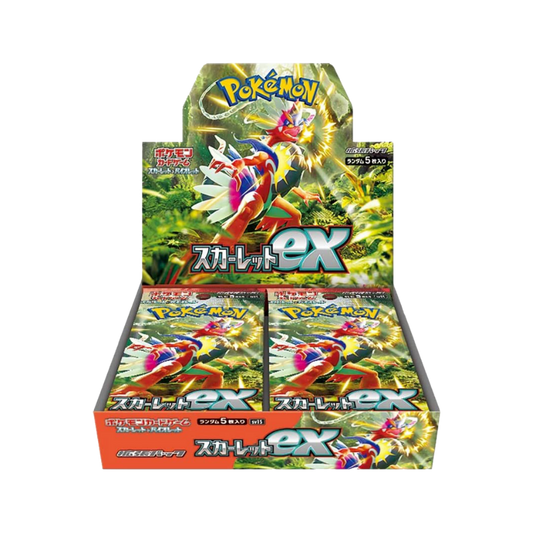 Scarlet EX Booster Box (Recommended Age: 15+ Years)