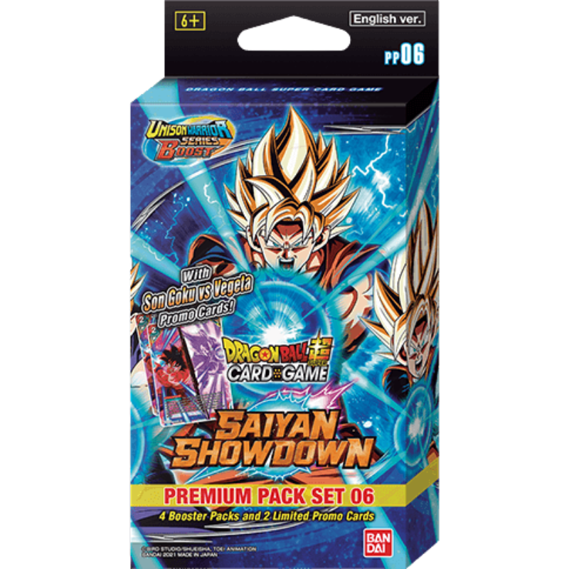Saiyan Showdown Premium Pack Set 06