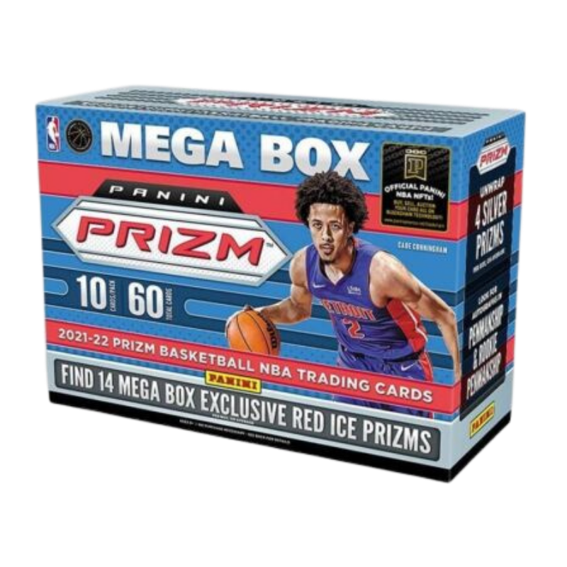 2021-22 Panini Prizm Basketball Mega Box (Red Ice Prizms)